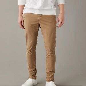 AE Flex Skinny Lived-In Khaki Pants Mens American Eagle Jeans AEO khakis skinny